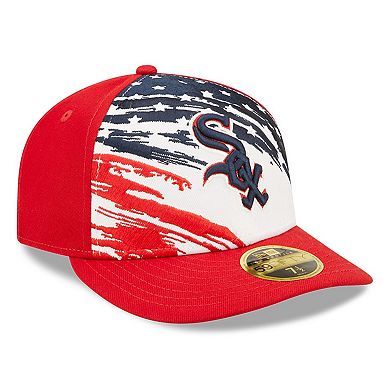 Men's New Era Red Chicago White Sox 2022 4th of July Low Profile 59FIFTY Fitted Hat