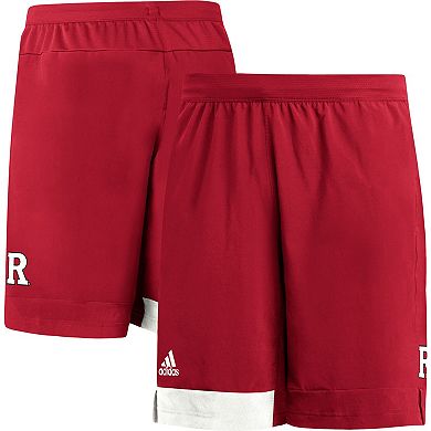 Men's adidas Scarlet Rutgers Scarlet Knights Training Shorts