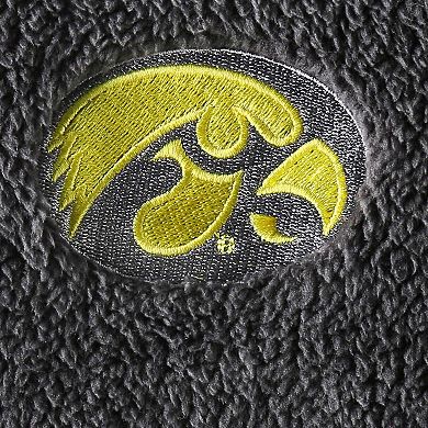 Women's Charcoal Iowa Hawkeyes Fluffy Cowl Pullover Hoodie