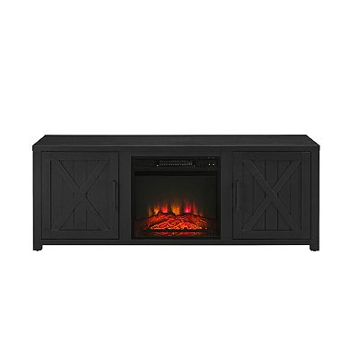 Crosley Gordon Electric Fireplace Farmhouse TV Stand