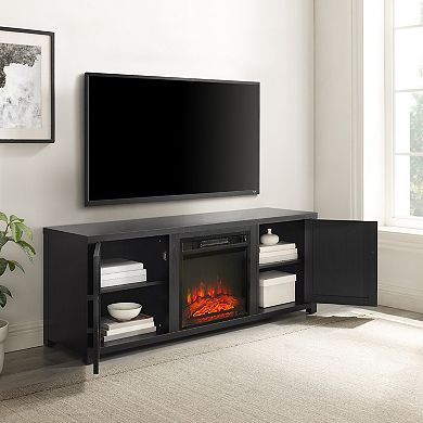 Crosley Gordon Electric Fireplace Farmhouse TV Stand