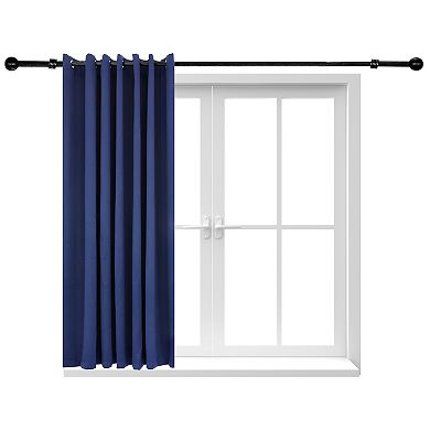 Sunnydaze Blackout Curtain Panel with Grommet Top - 100" x 84"