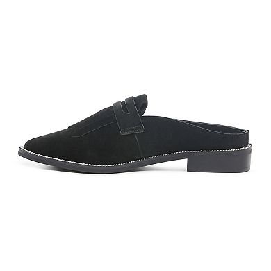 Rag & Co Lena Women's Suede Mules