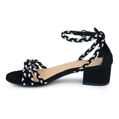 Rag & Co Candace Women's Suede Dress Sandals