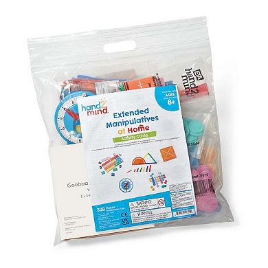 Telling Time Clock Extended Manipulatives at Home Kit