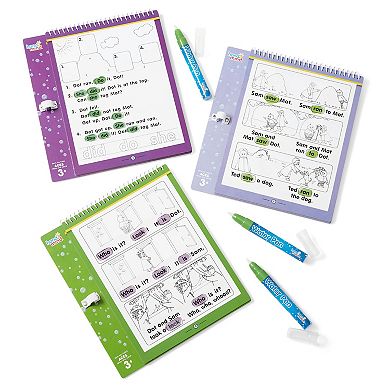 Bob Books 3-Pack Sight Words Water Workbook Set