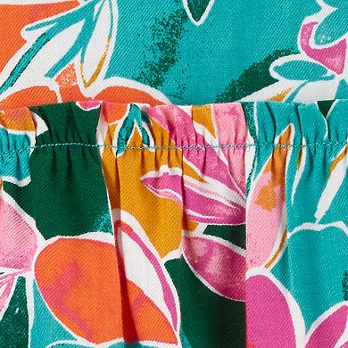 Baby & Toddler Girl Carter's Tropical Jersey Romper