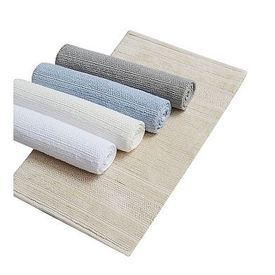 Charisma Luxe Cotton Skyway Handcrafted Cotton Bath Rug