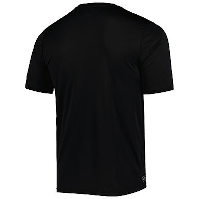 Men's New Era Black Carolina Panthers Scrimmage T-Shirt