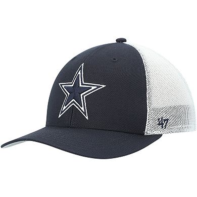 Men's '47 Navy/White Dallas Cowboys Trophy Flex Hat