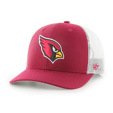 Youth '47 Cardinal/White Arizona Cardinals Trucker Snapback Hat