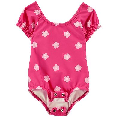 Baby & Toddler Girl Carter's Floral Swimsuit