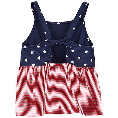 Girls 4-14 Carter's 4th Of July Jersey Top