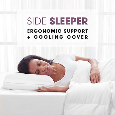 Dream Serenity Side Sleeper Memory Foam Standard Pillow