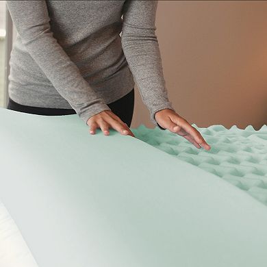 Dream Serenity EcoZone 4" Memory Foam Mattress Topper