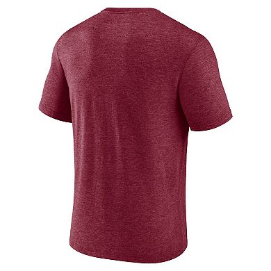 Men's Fanatics Branded Heathered Cardinal Arizona Cardinals Sporting Chance T-Shirt