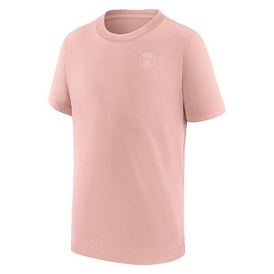 Youth Nike Pink Paris Saint-Germain Swoosh T-Shirt