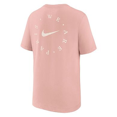 Youth Nike Pink Paris Saint-Germain Swoosh T-Shirt