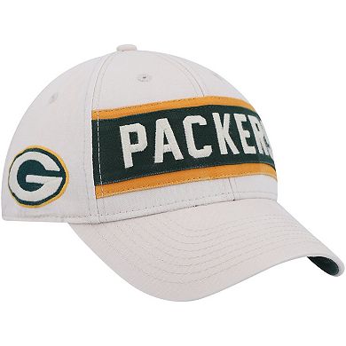Men's '47 Cream Green Bay Packers Crossroad MVP Adjustable Hat