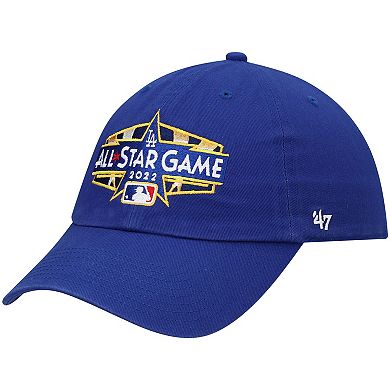 Men's '47 Royal Los Angeles Dodgers 2022 MLB All-Star Game Clean Up Adjustable Hat