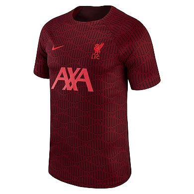 Youth Nike Red Liverpool 2022 Pre-Match Raglan Performance Top