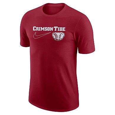 Men's Nike Alabama Crimson Tide Crimson Swoosh Max90 Loose Fit T-Shirt