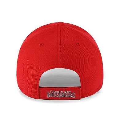 Men's '47 Red Tampa Bay Buccaneers MVP Adjustable Hat