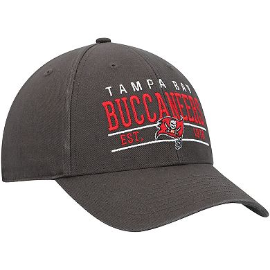 Men's '47 Graphite Tampa Bay Buccaneers Centerline MVP Adjustable Hat