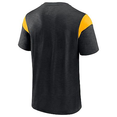Men's Fanatics Branded Black Pittsburgh Steelers Home Stretch Team T-Shirt