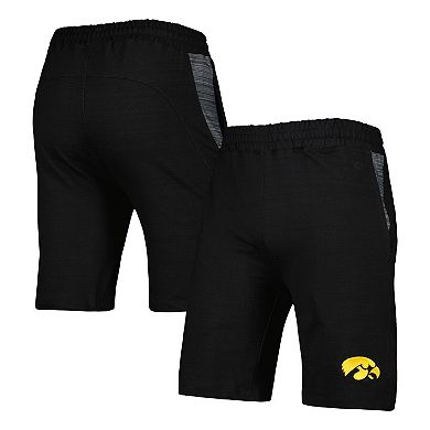 Men's Colosseum Black Iowa Hawkeyes Wild Party Shorts