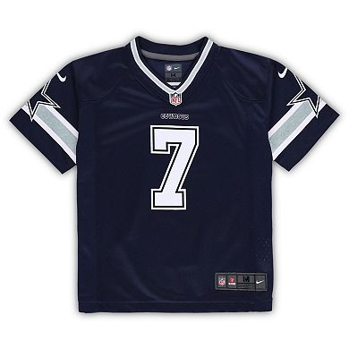 Preschool Nike Trevon Diggs Navy Dallas Cowboys Game Jersey