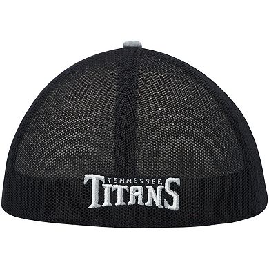 Men's '47 Heathered Gray/Navy Tennessee Titans Motivator Flex Hat