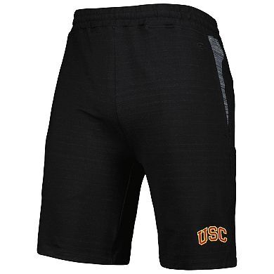 Men's Colosseum Black USC Trojans Wild Party Shorts