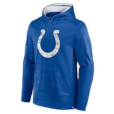 Men's Fanatics Branded Royal Indianapolis Colts On The Ball Pullover Hoodie
