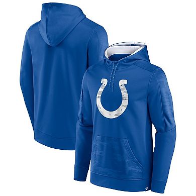 Men's Fanatics Branded Royal Indianapolis Colts On The Ball Pullover Hoodie