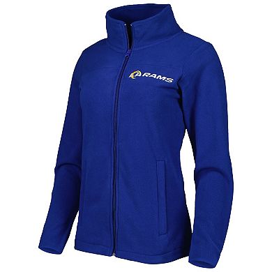 Women's Dunbrooke Royal Los Angeles Rams Hayden Polar Full-Zip Jacket