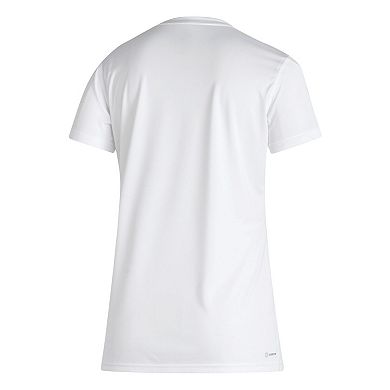Women's adidas White Texas A&M Aggies Military Appreciation AEROREADY T-Shirt