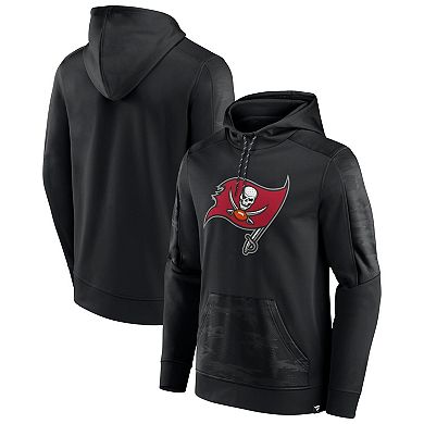 Men's Fanatics Branded Black Tampa Bay Buccaneers On The Ball Pullover Hoodie