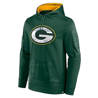 Men's Fanatics Branded Green Green Bay Packers On The Ball Pullover Hoodie