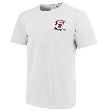 Men's White Ole Miss Rebels 2022 NCAA Men's Baseball College World Series Champions Script T-Shirt