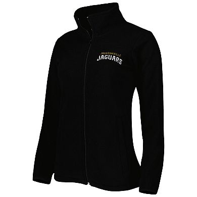 Women's Dunbrooke Black Jacksonville Jaguars Hayden Polar Full-Zip Jacket