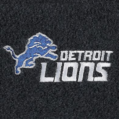 Women's Dunbrooke Gray Detroit Lions Hayden Polar Full-Zip Jacket