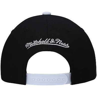Men's Mitchell & Ness x Lids Black/White Houston Rockets Hardwood Classics Reload 3.0 Snapback Hat