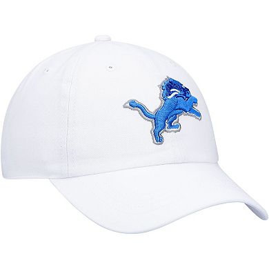 Women's '47 White Detroit Lions Miata Clean Up Logo Adjustable Hat