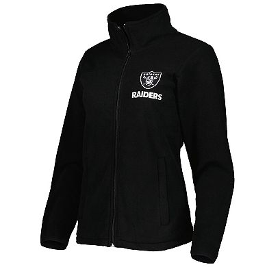 Women's Dunbrooke Black Las Vegas Raiders Hayden Polar Full-Zip Jacket