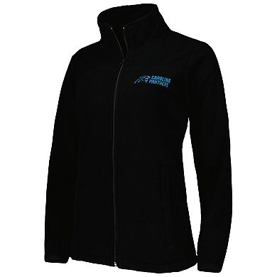 Women's Dunbrooke Black Carolina Panthers Hayden Polar Full-Zip Jacket