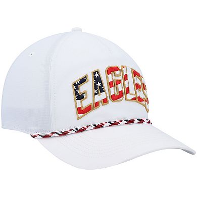 Men's '47 White Philadelphia Eagles Hitch Stars and Stripes Trucker Adjustable Hat
