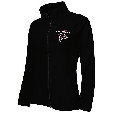 Women's Dunbrooke Black Atlanta Falcons Hayden Polar Full-Zip Jacket