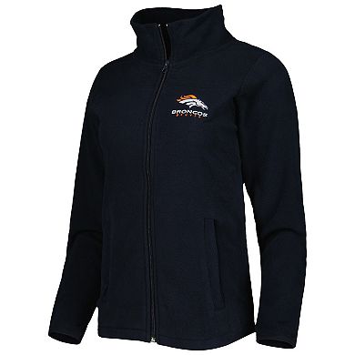 Women's Dunbrooke Navy Denver Broncos Hayden Polar Full-Zip Jacket