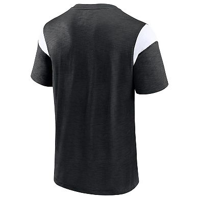 Men's Fanatics Branded Black Carolina Panthers Home Stretch Team T-Shirt